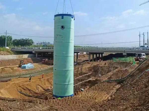 樹脂混凝土一體化預制泵站